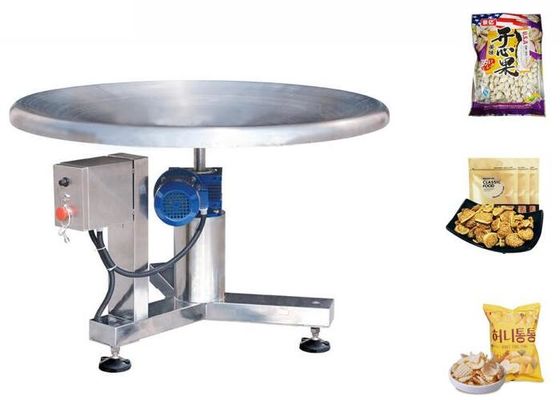 Stainless Steel Disc Feeder Silver Grey Color For Bag Package Food