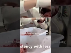 Máquina manual comercial de acero inoxidable de la salchicha 7L